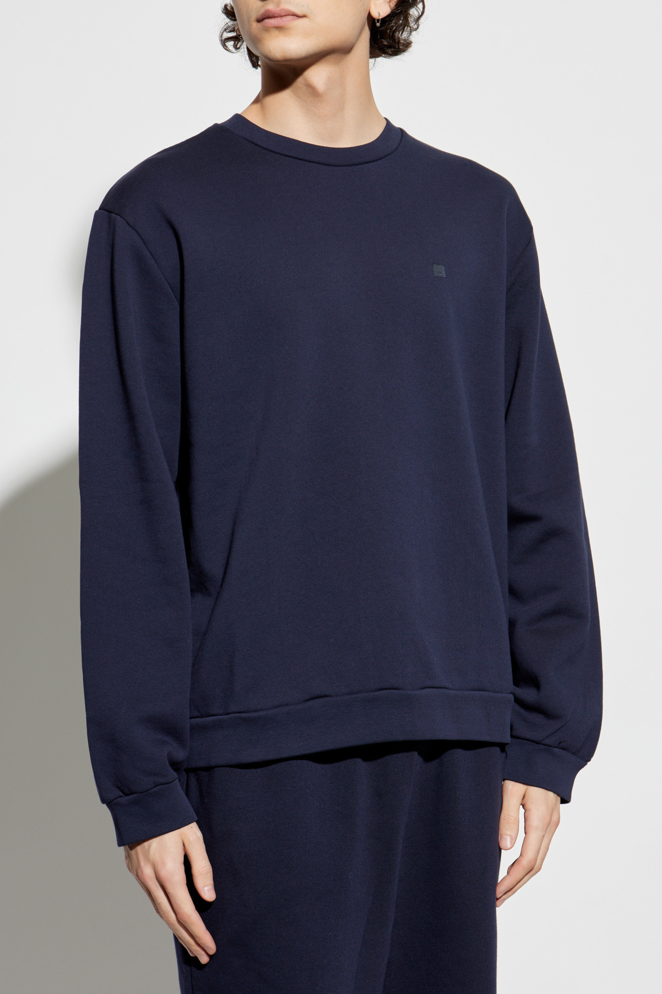 ★関税込★STONE ★63020 Crewneck Sweatshirt Navy Blue Stone Island 63051 Crewneck Sweatshirt Navy V0020 | ONU